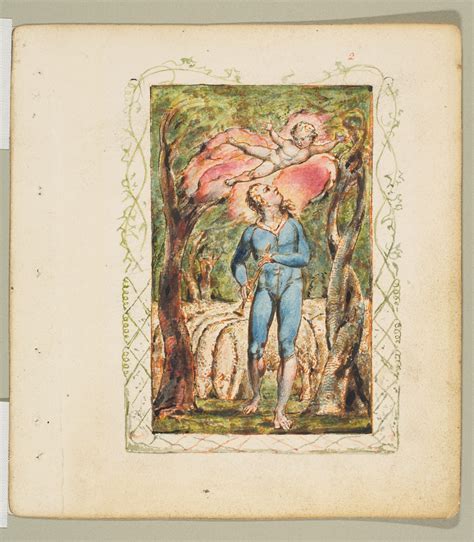 William Blake Songs Of Innocence Frontispiece The Metropolitan