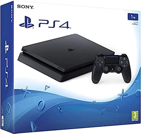 Sony Playstation 4 1tb Console Black Uk Pc And Video Games