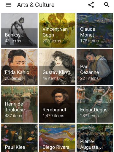Google arts & culture allows you to immerse yourself in culture with 360 views, zoom in to reveal the secrets of a masterpiece, take behind the scenes tours of palaces and museums, watch kids explain famous paintings to art experts, and so much more. Google's Arts and Culture App Brings the World's Best ...