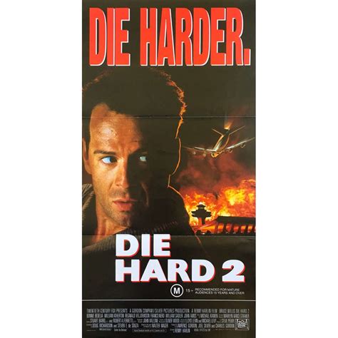 Die Hard 2 Movie Poster 13x30 In