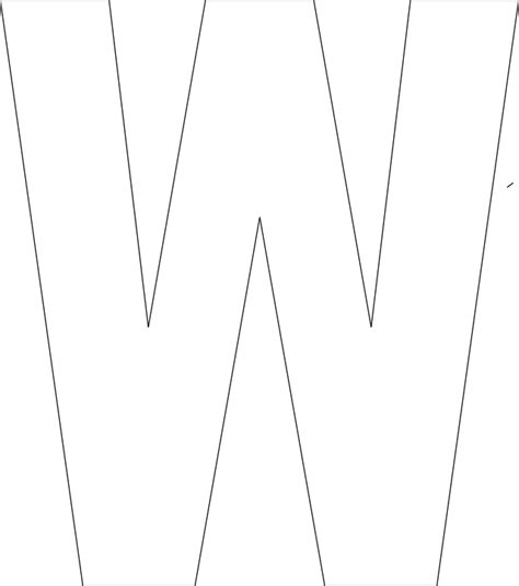 How to use enclosure in a sentence. 5 Best Images of Letter W Printable Template - Printable Alphabet Letter W, Free Printable ...