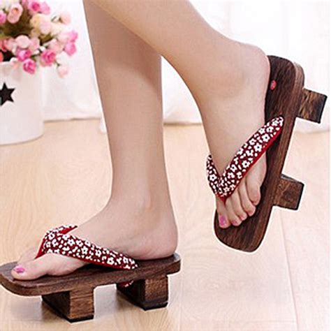 2016 summer sandals japanese geta man clogs native shoes wooden slippers cosplay women bench