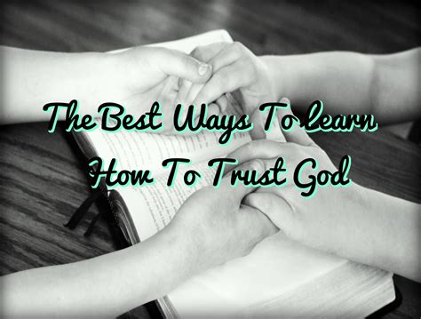 You might have just went through a terrible divorce and are seeking answers. Learn How To Trust God