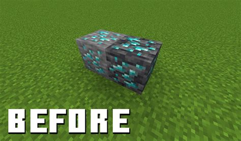 Classic Diamond Ore Minecraft Texture Pack