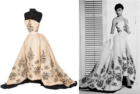 You Could Own Audrey Hepburns Couture Gown From Sabrina Latf Usa