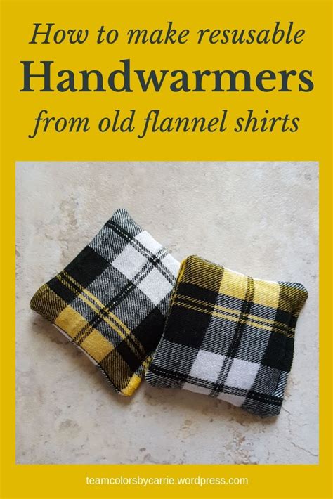 Home solutions, outdoor solutions, indoor solutions How to Make Reusable Hand Warmers from Old Flannel Shirts ...