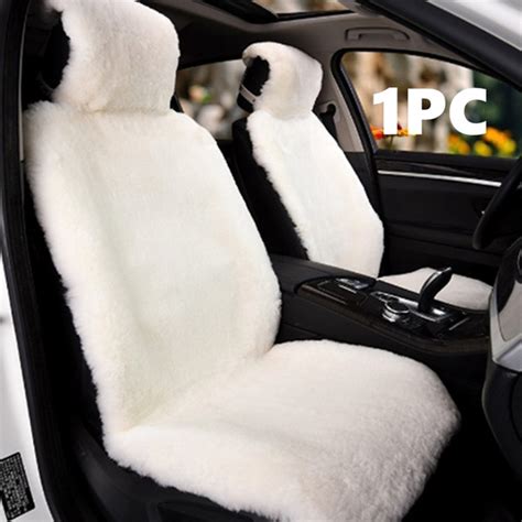 sheepskin faux fur car seat covers velcromag