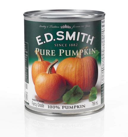 And it is much easier than. E.D. Smith 100% Pure Canned Pumpkin | Walmart.ca