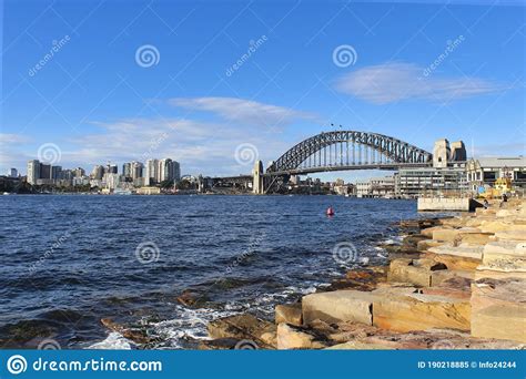 Australia Sydney July 31 2016 View From Millers Point To The