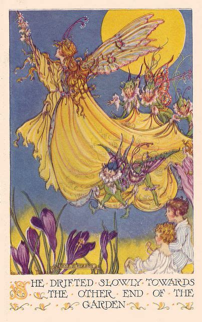 She Drifted Slowly Ill By Alice B Preston Vintage Fairies Fairy
