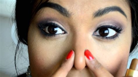 How To Make Your Nose Appear Slimmer With Makeup Nose Contouring For