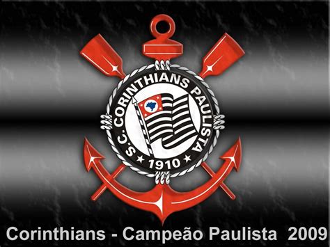 Wallpaper Logo Sepak Bola Merek Brasil Corinthians Pengiklanan