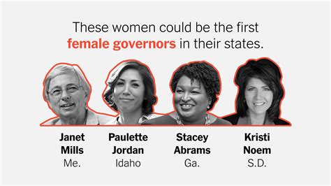 The Women Who Could Shatter Ceilings In Governors Races This Year