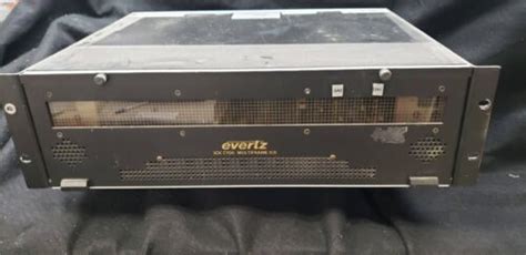 Evertz 7700fr C Multiframe Router With 7713 Hdc 2 7720ad A4 7713hdc