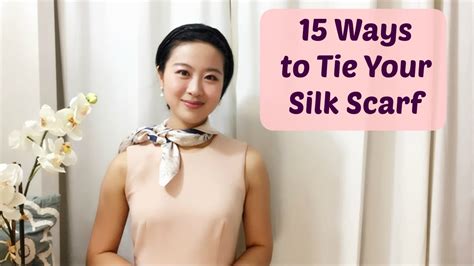 How To Wear A Silk Scarf In 15 Easy Ways Youtube