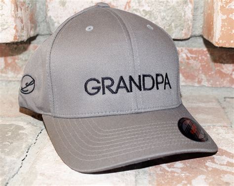 grandpa flexfit structured twill cap hat grandpa hat etsy