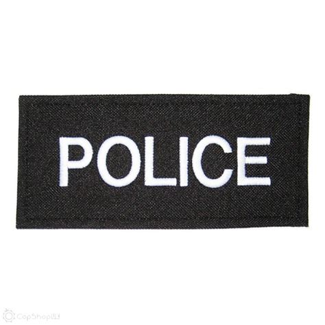 Fabric Velcro Badge Police Copshopuk