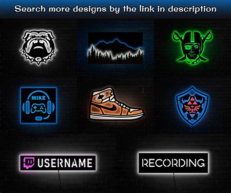 Gamer Tag for Twitch Gamer Tag Neon Sign Gamer Tag Led | Etsy Canada