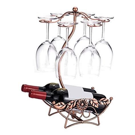 Buy Homya Op Wrought Iron Wine Bottle Rack Overhead Vertical Wine