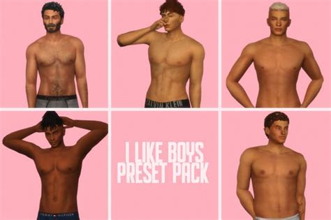 Stunning Sims Male Body Presets To Create An Attractive Sim