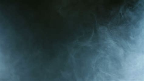 Blue Smoke On Black Background Cigarette Smoke Smoke Effect Fog