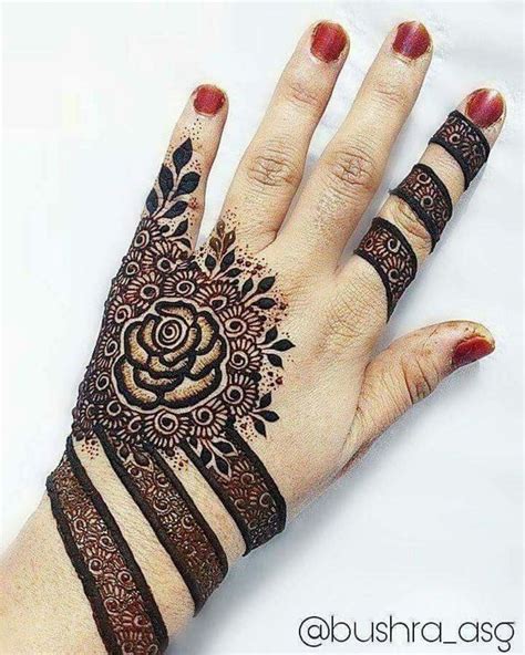 50 Most Attractive Rose Mehndi Designs To Try Wedandbeyond New Henna