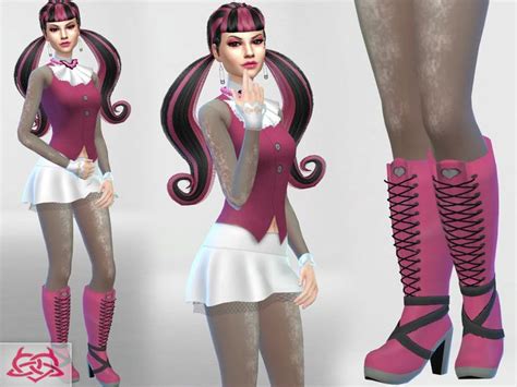 Monster High Draculaura Set Found In Tsr Category Sims 4 Female