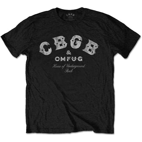 Cbgb Classic Logo Majica Glazbena Knjižara Rockmark