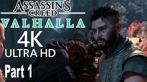 Assassin S Creed Valhalla Walkthrough Part 1 No Commentary 4K YouTube