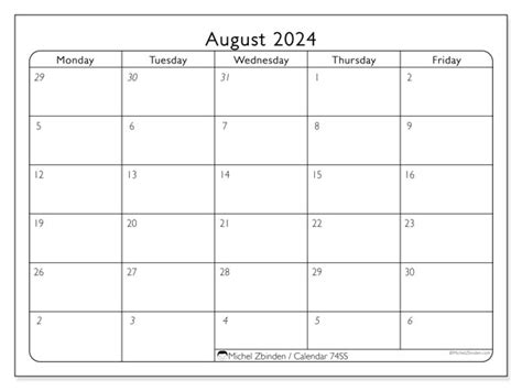 August 2024 Printable Calendar Vertex 2024 Calendar Printable