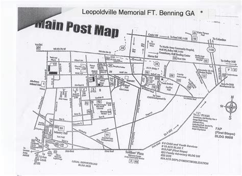 34 Fort Hood Map With Building Numbers Maps Database Source
