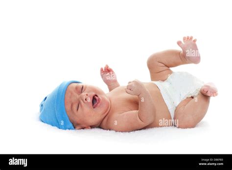 A Native American Newborn Baby Boy Crying Stock Photo Alamy