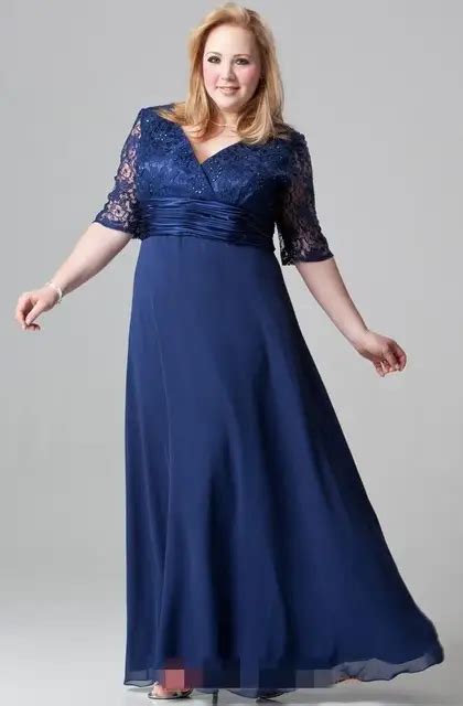 Buy Cecelle Plus Size Navy Blue Long Mother Of The