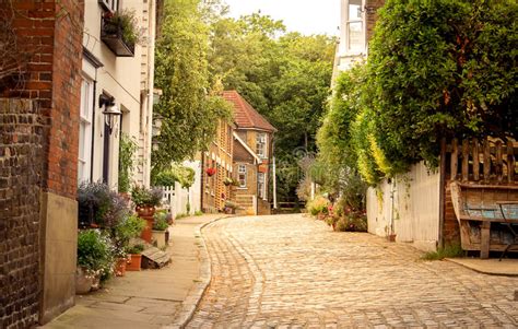 Typical English Village Stock Photo Image Of Architecture