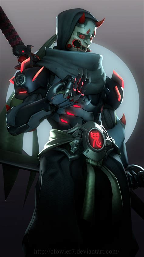 Overwatch Oni Genji By Cfowler7 On Deviantart