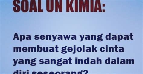 Rumus Kimia Gombal - Guru Paud