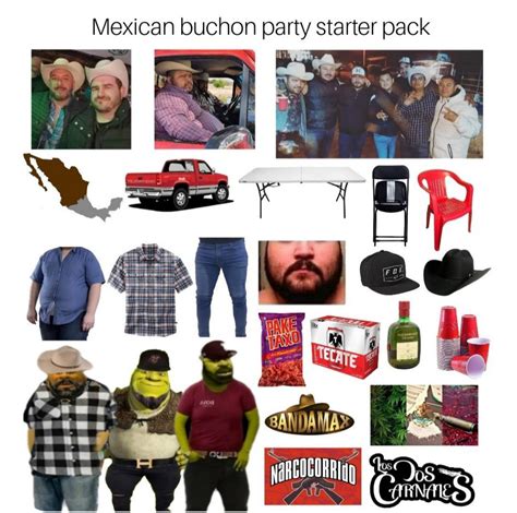 Mexican Buchon Party Starter Pack Rstarterpacks Starter Packs