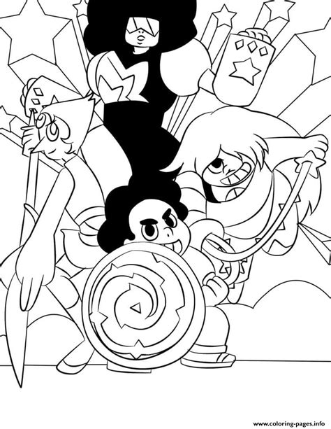 Toys princess anime comics movies superhero disney video games cartoons for boys for girls. Steven Universe Coloring Pages Printable