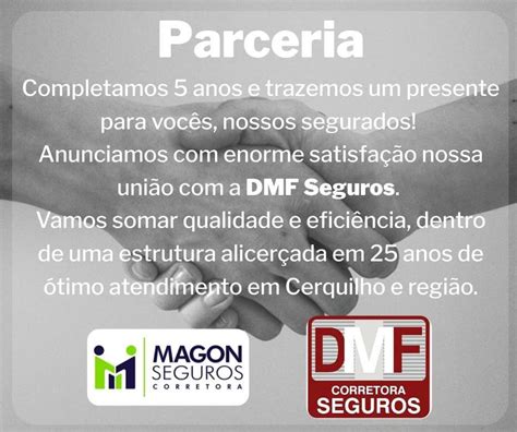 Uma Parceria De Sucesso Dmf