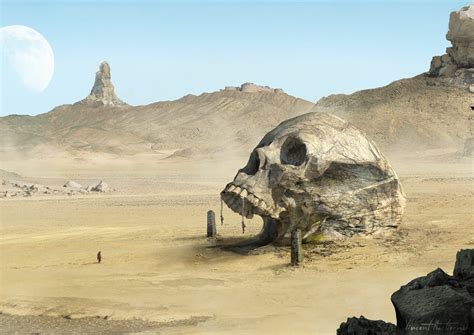 Vincent Mactiernan The Desert Skull Entrance
