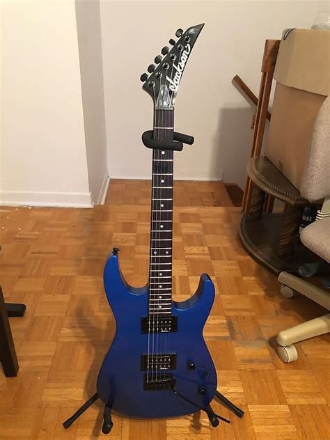 Jackson Dinky Js11 Metallic Blue Reverb