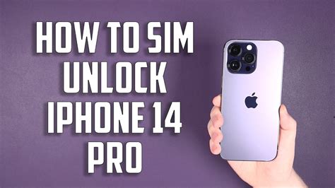 How To Unlock iPhone 14 Pro - YouTube