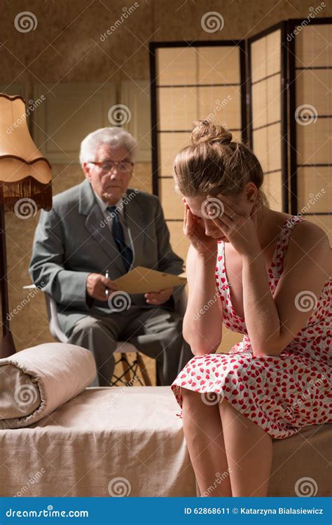 doctor wants to help stock image image of shrink patient 62868611