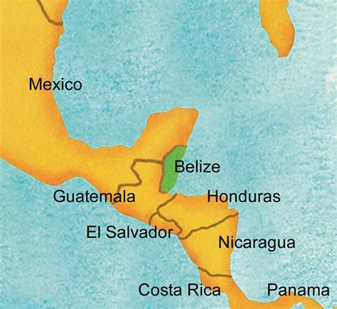 Detailed Maps Of Belize Island Expeditions