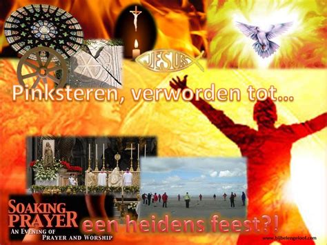 Het christendom heeft gedurfd zijn idealen te verlagen ten overstaan van de uitdaging van de menselijke hebzucht, oorlogswaanzin en het verlangen naar macht; Pinksteren - verworden tot een heidens feest?!
