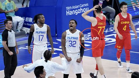 Gilas Pilipinas Vs China Asian Games Recap Brownlee Wows