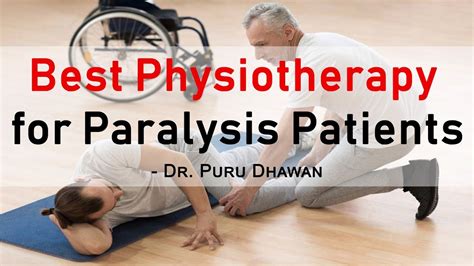 Best Physiotherapy For Paralysis Patients Youtube