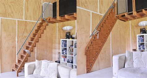 Bcompact Hybrid Stairs Good Design Stairs Design Tiny House Stairs