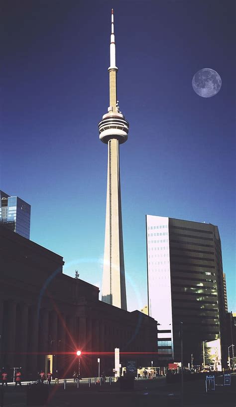 Cn Tower Canada Cn Tower Landmark Toronto Ontario Toronto