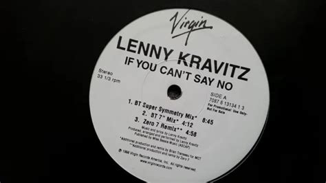 Lenny Kravitz If You Can T Say No 12 Promo Us Eur 64 57 Picclick Fr